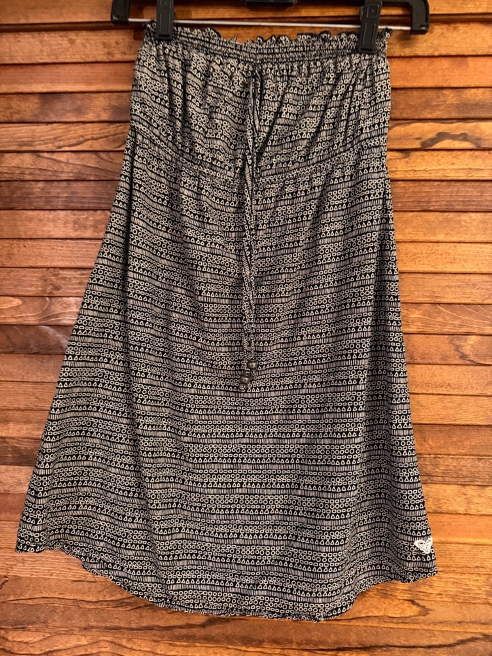 Roxy Black and White Mini Dress